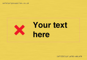 Custom plain background, red cross sign